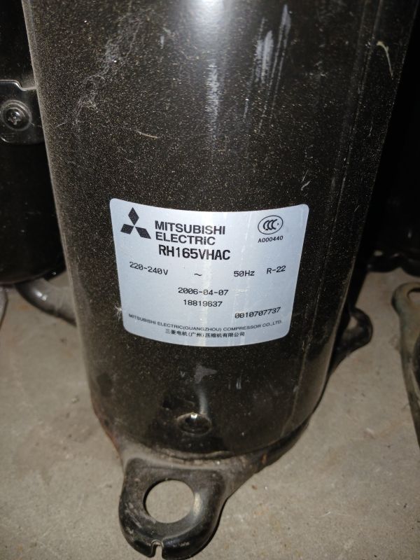 Компресор Mitsubishi Electric RH165VHAC