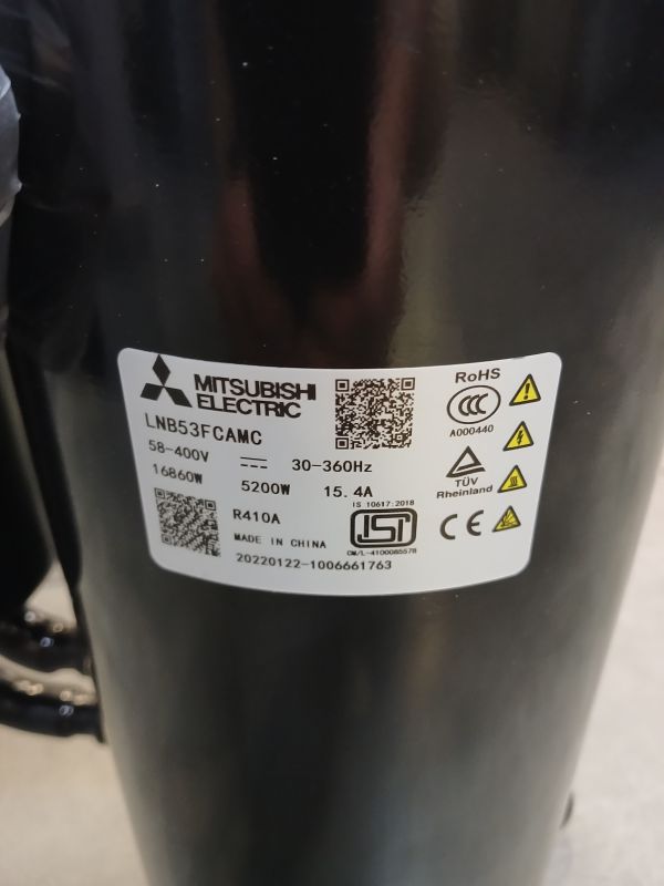 Компрессор инверторный Mitsubishi Electric LNB53FCAMC
