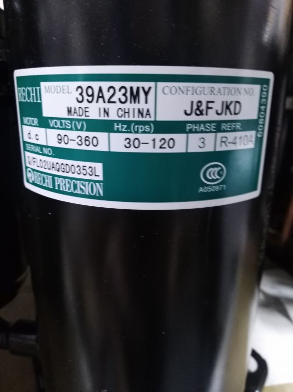 Компрессор инверторный Rechi 39A23MY