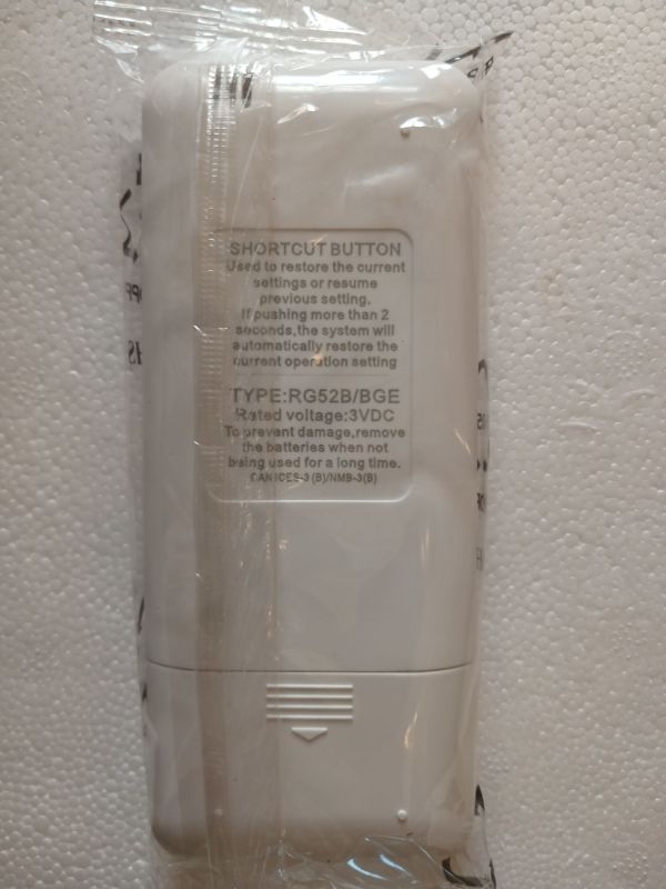 Пульт кондиціонера Electrolux RG52B/BGE оригінальний