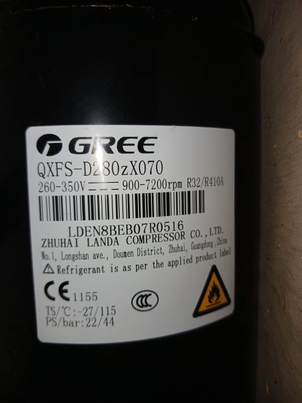 Компрессор инверторный Gree QXFS-D280zX070