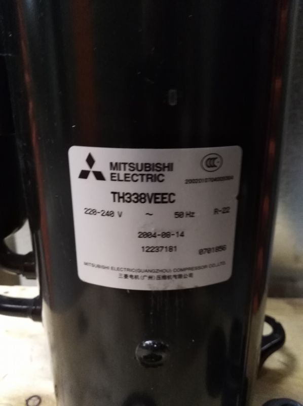 Компрессор инверторный Mitsubishi Electric TH338VEEC