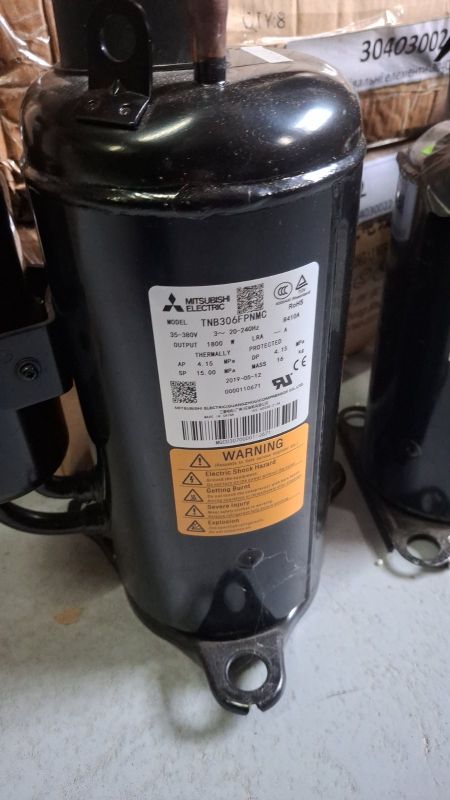 Компрессор инверторный Mitsubishi Electric TNB306FPNMC