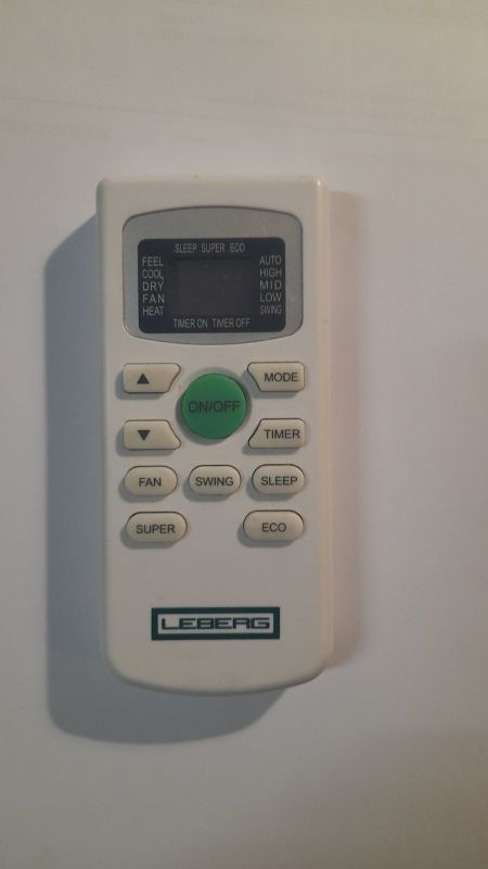 Пульт до кондиціонера Leberg P2