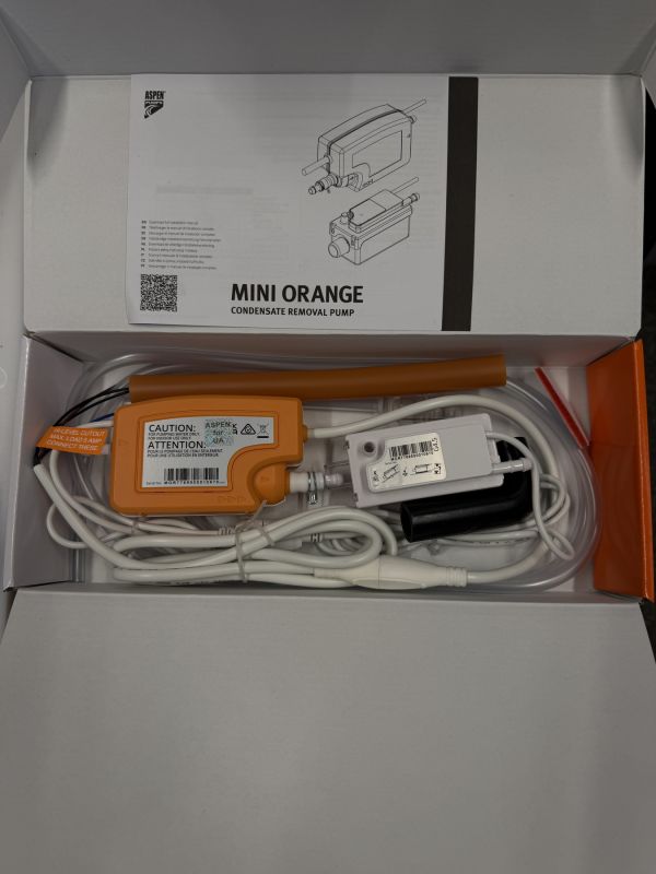 Дренажний насос Aspen Mini Orange (нове покоління GEN 4.5)