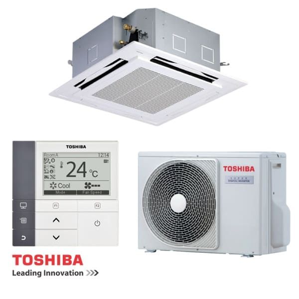 Касетний кондиціонер Toshiba RAV-RM16*UT(P)-E/RAV-SM16*AT(P)-E/RBC-U31PG(P)-E/RBC-AMS41E