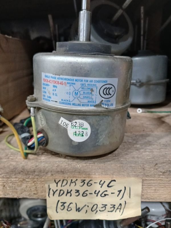 Двигун вентилятора зовнішнього блоку YDK36-4C(YDK36-4G-1)