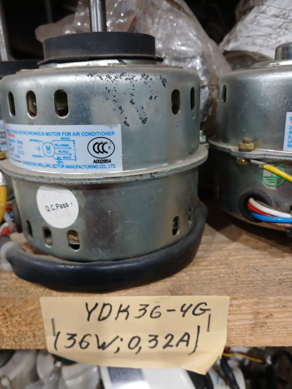 Двигун вентилятора зовнішнього блоку кондиціонера YDK36-4G